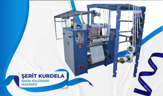 ŞERİT KURDELA BASKI KALENDER MAKİNASI